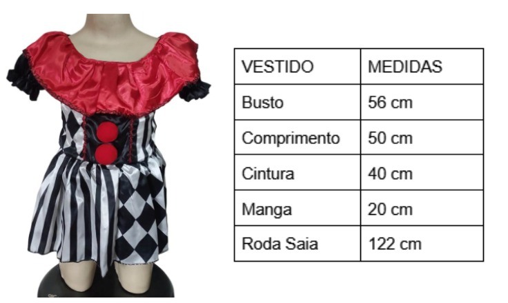 FANTASIA PIERROT MENINA